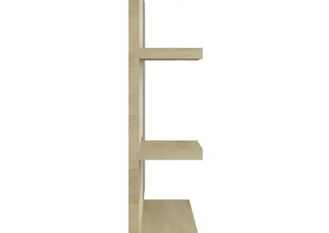 Oglindă de baie, stejar Sonoma, 60 x 10,5 x 45 cm, PAL - 5/5