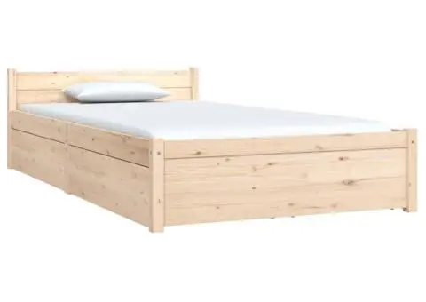 Cadru de pat cu sertare, 100x200 cm - 3/5