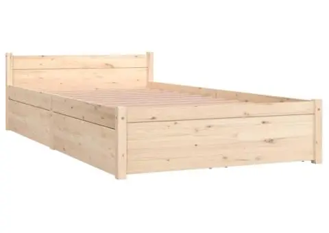 Cadru de pat cu sertare, 100x200 cm - 4/5