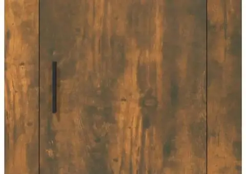 Noptieră de perete, stejar fumuriu, 50x30x47 cm - 5/5