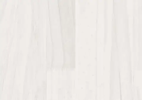 Cadru pat, alb, 140x190 cm, lemn masiv - 5/5