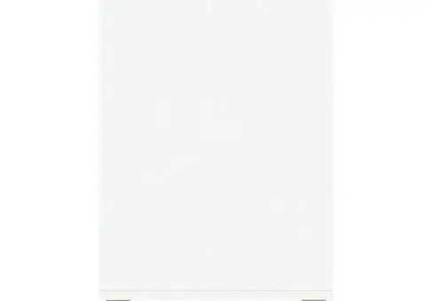 Noptiere, 2 buc, alb, 40x35x70 cm, lemn prelucrat - 5/5