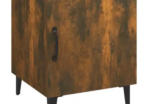 Noptieră, stejar fumuriu, lemn prelucrat - 2/5