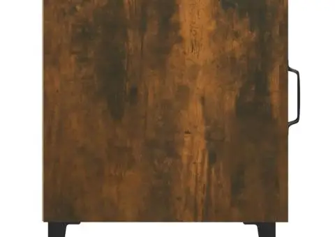 Noptieră, stejar fumuriu, lemn prelucrat - 4/5