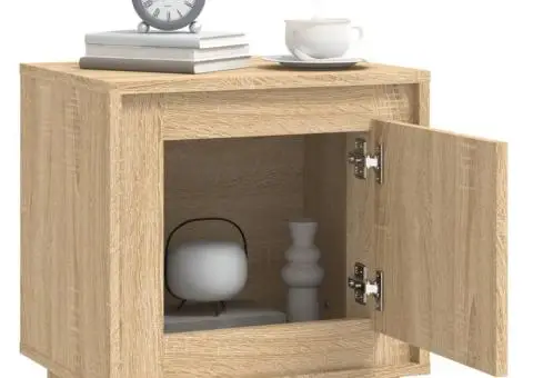 Noptieră, stejar sonoma, 44x35x45 cm, lemn prelucrat - 5/5