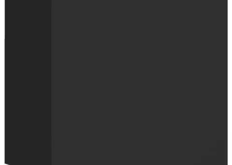 Set dulap TV, 8 piese, negru, lemn prelucrat - 5/5