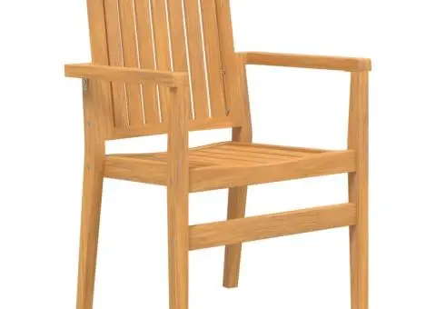 Set mobilier de grădină, 9 piese, lemn masiv de tec - 4/5