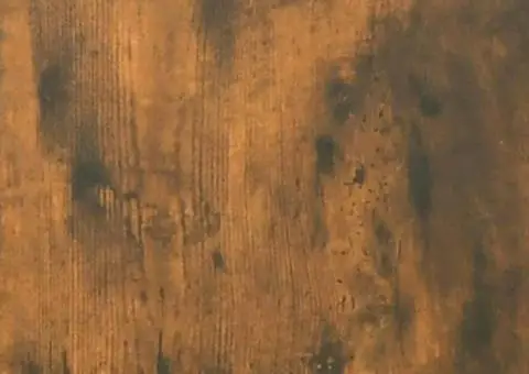 Set mobilier de baie, 3 piese, stejar fumuriu, lemn prelucrat - 5/5