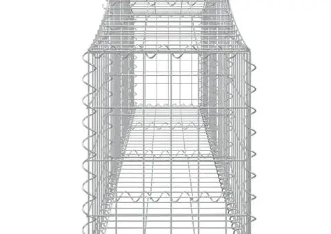 Coșuri gabion arcuite 5 buc, 200x30x40/60 cm, fier galvanizat - 5/5