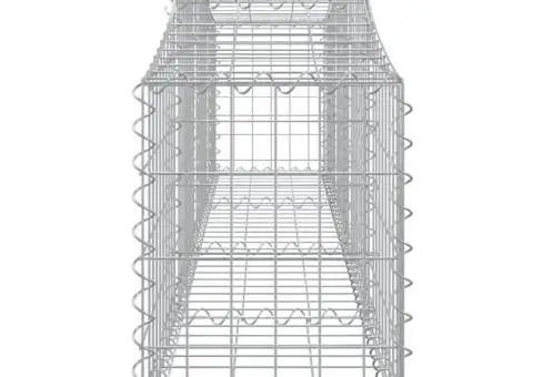 Coșuri gabion arcuite 14 buc, 200x30x40/60 cm, fier galvanizat - 5/5