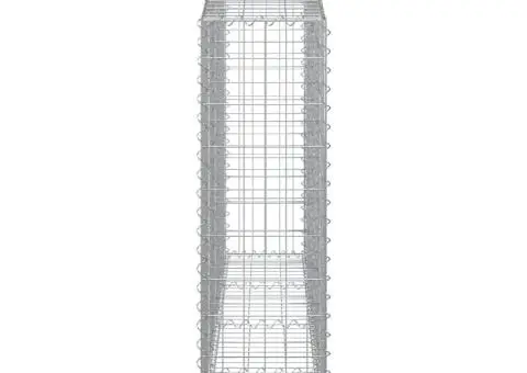 Coșuri gabion arcuite 8 buc, 200x30x100/120 cm fier galvanizat - 5/5