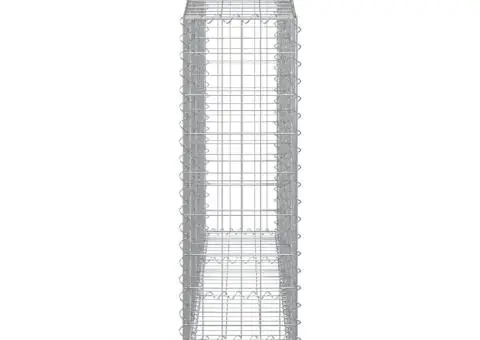 Coșuri gabion arcuite 40 buc, 200x30x100/120 cm fier galvanizat - 5/5