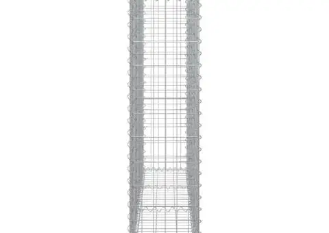 Coșuri gabion arcuite 6 buc, 200x30x120/140 cm, fier galvanizat - 5/5
