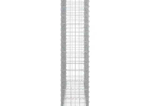 Coșuri gabion arcuite 4 buc, 200x30x140/160cm, fier galvanizat - 5/5