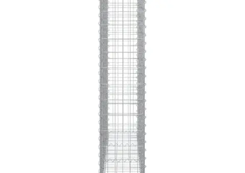 Coșuri gabion arcuite 6 buc, 200x30x140/160cm, fier galvanizat - 5/5