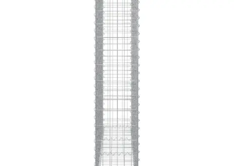 Coșuri gabion arcuite 13 buc, 200x30x140/160cm, fier galvanizat - 5/5