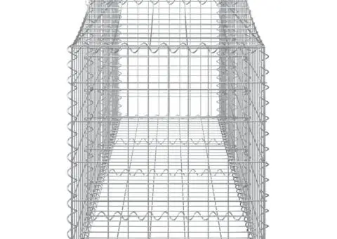 Coșuri gabion arcuite 13 buc, 200x50x60/80 cm, fier galvanizat - 5/5