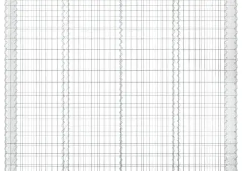 Coșuri gabion arcuite 2 buc, 200x50x180/200 cm, fier galvanizat - 4/5