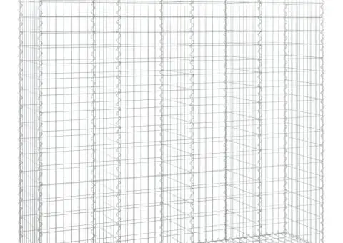 Coșuri gabion arcuite 4 buc, 200x50x180/200 cm, fier galvanizat - 3/5