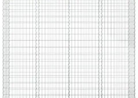 Coșuri gabion arcuite 4 buc, 200x50x180/200 cm, fier galvanizat - 4/5