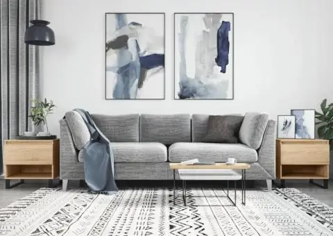 Mese de cafea 2 buc. stejar sonoma 50x46x50 cm lemn compozit - 1/5