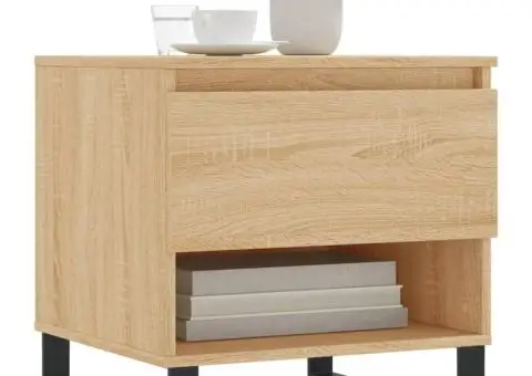Mese de cafea 2 buc. stejar sonoma 50x46x50 cm lemn compozit - 3/5