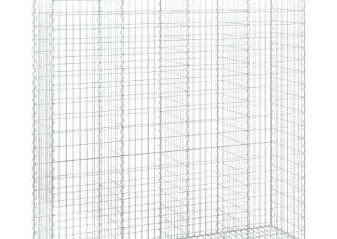Coșuri gabion arcuite, 4 buc 200x50x200/220 cm, fier galvanizat - 3/5