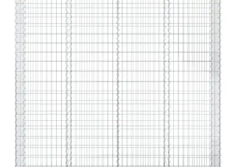 Coșuri gabion arcuite, 4 buc 200x50x200/220 cm, fier galvanizat - 4/5