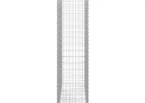 Coșuri gabion arcuite, 4 buc 200x50x200/220 cm, fier galvanizat - 5/5