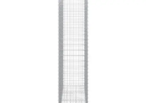 Coșuri gabion arcuite, 2 buc, 200x50x220/240cm, fier galvanizat - 5/5
