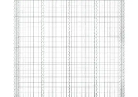 Coșuri gabion arcuite, 8 buc, 200x50x220/240cm, fier galvanizat - 4/5