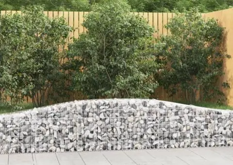 Coșuri gabion arcuite 25 buc, 400x30x40/60 cm, fier galvanizat - 1/5