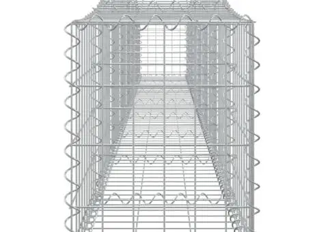 Coșuri gabion arcuite 25 buc, 400x30x40/60 cm, fier galvanizat - 5/5