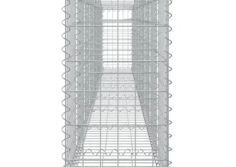 Coșuri gabion arcuite 10 buc, 400x30x60/80 cm, fier galvanizat - 5/5