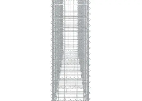 Coșuri gabion arcuite 5 buc, 400x30x100/120 cm fier galvanizat - 5/5