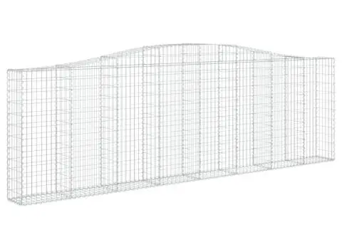 Coșuri gabion arcuite 15 buc. 400x30x120/140 cm fier galvanizat - 3/5