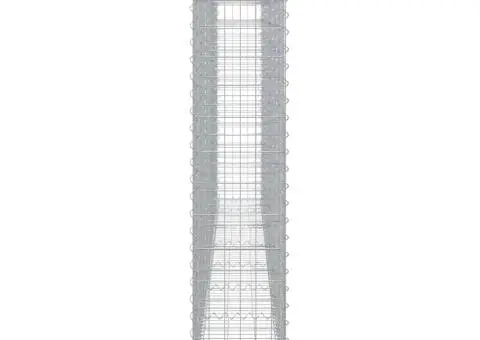 Coșuri gabion arcuite 7 buc, 400x30x140/160 cm, fier galvanizat - 5/5