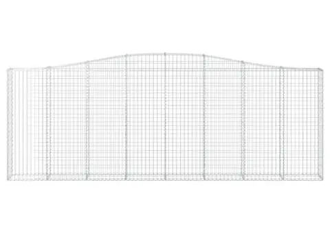 Coșuri gabion arcuite 20 buc. 400x30x140/160 cm fier galvanizat - 4/5