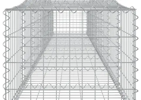 Coșuri gabion arcuite 10 buc, 400x50x40/60 cm, fier galvanizat - 5/5