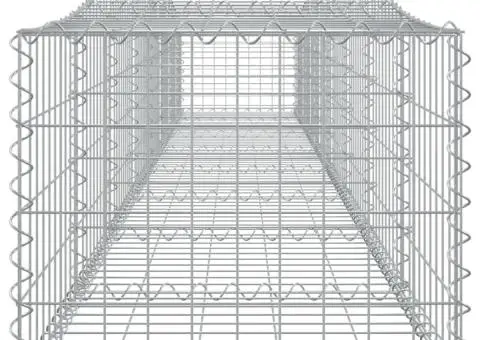 Coșuri gabion arcuite 20 buc, 400x50x40/60 cm, fier galvanizat - 5/5