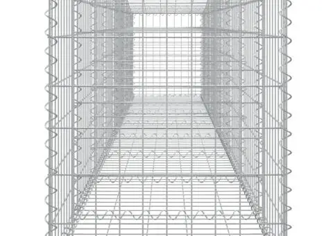 Coșuri gabion arcuite 3 buc, 400x50x60/80 cm, fier galvanizat - 5/5