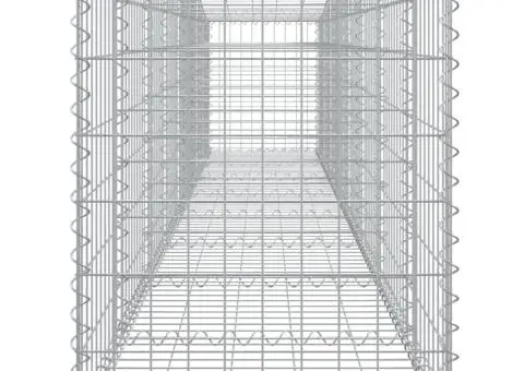 Coșuri gabion arcuite 5 buc, 400x50x60/80 cm, fier galvanizat - 5/5