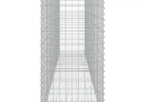 Coșuri gabion arcuite 5 buc, 400x50x100/120 cm fier galvanizat - 5/5