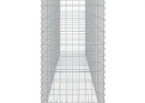Coșuri gabion arcuite 15 buc, 400x50x100/120 cm fier galvanizat - 5/5