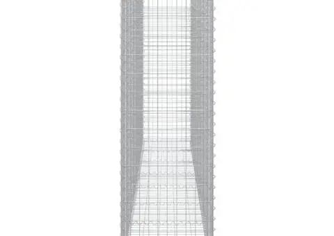 Coșuri gabion arcuite 7 buc. 400x50x160/180 cm, fier galvanizat - 5/5