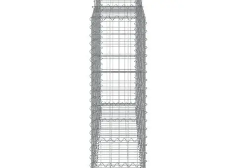 Coșuri gabion arcuite 25 buc, 200x30x100/120 cm fier galvanizat - 5/5
