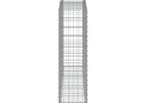 Coșuri gabion arcuite 25 buc. 200x30x120/140 cm fier galvanizat - 5/5