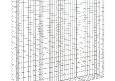 Coșuri gabion arcuite 6 buc, 200x30x180/200cm, fier galvanizat - 3/5
