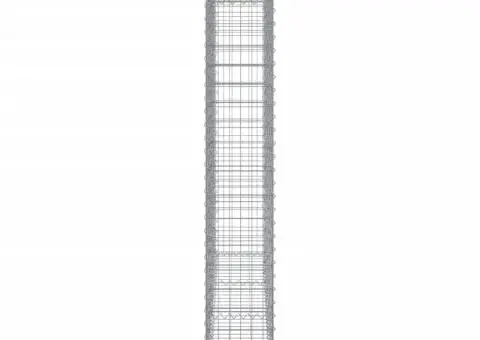 Coșuri gabion arcuite 6 buc, 200x30x180/200cm, fier galvanizat - 5/5