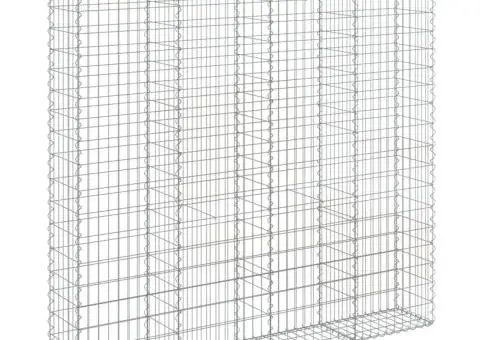 Coșuri gabion arcuite 9 buc, 200x30x180/200cm, fier galvanizat - 3/5